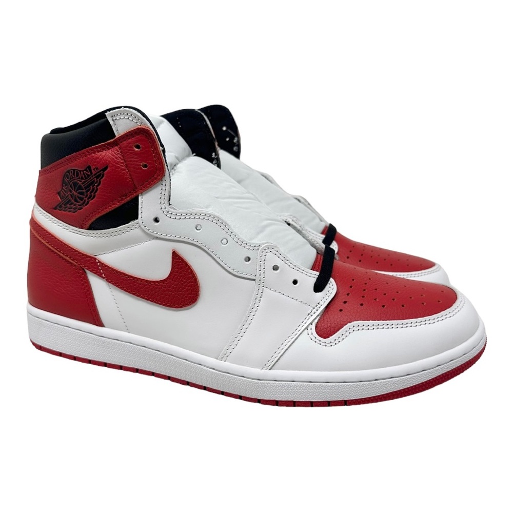 Air Jordan 1 Retro High OG Heritage 555088161 White/University Red/Black Sz 14 - Picture 1 of 9